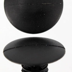 Ford & Holden - Black Christmas Tree Clip 16mm Long, 8mm Diameter (Qty 20)