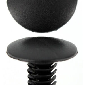 Ford & Holden - Black Christmas Tree Clip 20mm Long, 7.6mm Diameter (Qty 20)