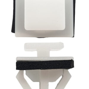 Hyundai & Kia - White Body Side Moulding Retainer (Qty 8)