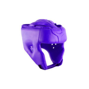 Leather Boxing Head Guard With Face Frame