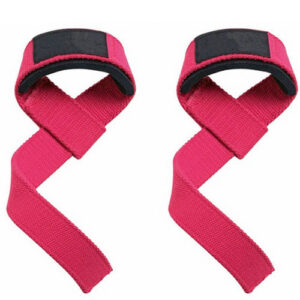 Leather Padded Gym Lifting Straps