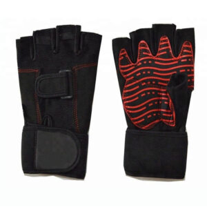 Leather Gloves For Gym,Leather Finger Less Gloves