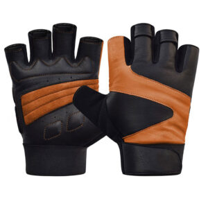 Goat Leather Training Weight Lifting Gloves