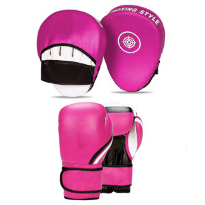 Focus Pads And Gloves Set Boxing Mma Punch Bag Training