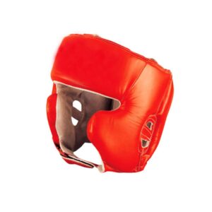 Professional Red Boxing Head Guards